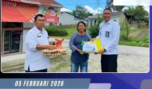 Wujud Peduli Sesama, Rutan Kelas IIB Sidikalang Salurkan Bantuan Sosial bagi Warga Sekitar