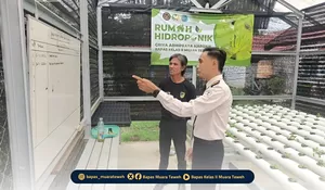 Bapas Muara Teweh Jajaki Kerja Sama dengan Dinas Pertanian dan Ketahanan Pangan untuk Pengembangan Hidroponik