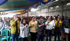 Reses Pertama Di Th 2026 Ketua Komisi C DPRD Jatim Adam Rusydi Siap Bangun Desa Segodobancang Kecamata tarik 