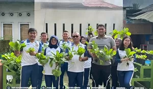 Panen Sawi dan Pakcoy di Lahan SAE, Rutan Rantau Perkuat Ketahanan Pangan dan Dukung 15 Program Aksi Menteri