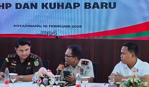 Berlakunya KUHP dan KUHAP Baru, Lapas Kotapinang Menghadiri Diskusi Pembahasan Penanganan Perkara