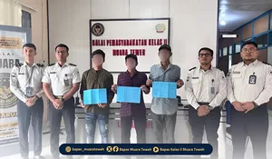 ‎Laksanakan Program Re Integrasi Sosial, Bapas Muara Teweh Terima Klien Pembebasan Bersyarat