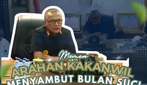 Kakanwil Ditjenpas Sumut Berikan Arahan kepada Seluruh Kepala UPT-Pas Menyambut Bulan Suci Ramadhan