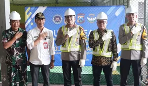 Perkuat Program MBG, Kapolresta Sidoarjo Ground Breaking SPPG di Desa Kedung Cangkring