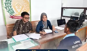 Rekomendasi Usulan Re-Integrasi: PK Bapas Muara Teweh Gelar Kegiatan Litmas