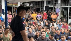 Jelang Bulan Suci Ramadhan, Kasubsi Kamtib Lapas Kotapinang Sampaikan Arahan kepada Warga Binaan