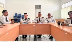 Penyamaan Persepsi Standar Registrasi Klien Pemasyarakatan, Kepala Bapas Muara Teweh dan Jajaran Ikuti Kegiatan Sosialisasi