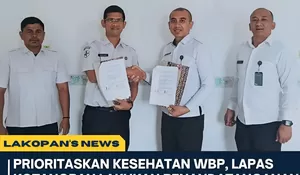 Prioritaskan Kesehatan WBP, Lapas Kotanopan Lakukan Penandatanganan Perjanjian Kerja Sama dengan Puskesmas Kotanopan