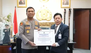 Gencar Bangun SPPG, Polresta Sidoarjo Diganjar Presisi Award dari Lemkapi