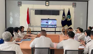 Satukan Persepsi Pelaksanaan Tugas, Bapas Muara Teweh Ikuti Zoom Implementasi KUHP–KUHAP