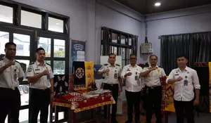 Sinergi Antar Instansi, Lapas Gunungsitoli Gelar Penyerahan Produk UMKM WBP di Gerai Layanan Publik Kantor Imigrasi TPI Nias