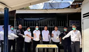 Lapas Kotapinang Jaga Keamanan dengan Menggelar Penggeledahan Kamar Hunian Warga Binaan