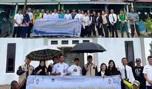 Sambut Ramadhan, Insan Pemasyarakatan Rutan Humbahas Gelar Kerja Bakti di Masjid dan Gereja