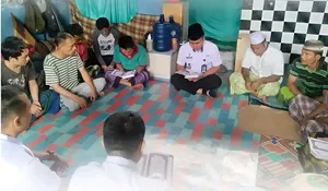 Program Pembinaan Ramadhan, Lapas Padangsidimpuan Gelar Tadarusan Al-Quran di Kamar Hunian Warga Binaan