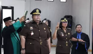 Nama-Nama Penjabat Kasi Kejari Rokan Hulu Serah Terima Jabatan
