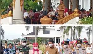 Musnahkan BB Operasi Pekat Satpol PP Dan Damkar Rokan Hulu, Wabup Syafaruddin Poti Sampaikan Apresiasi