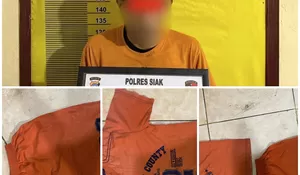 Terduga Pelaku Pencabulan Anak di Perawang, Proses Hukum Berlanjut, di Amankan Polsek Tualang