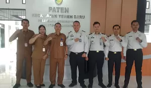 Perkuat Sinergitas, Bapas Muara Teweh Koordinasi dengan Kecamatan Teweh Baru Terkait Sosialisasi KUHP Baru