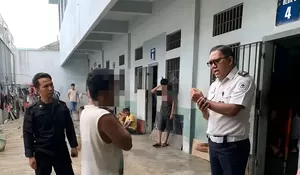 Ka. KPLP Lapas Padangsidimpuan Laksanakan Kontrol Keliling Blok Hunian, Pastikan Keamanan dan Ketertiban Tetap Terjaga