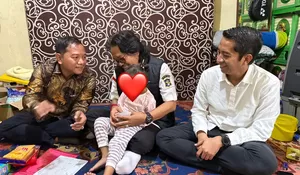 PDIP Gercep Dampingi Anak Korban Kekerasan yang Diberi Makanan Kucing, Armuji Pantau Langsung