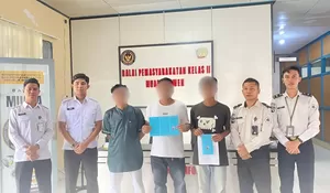 Bapas Muara Teweh Terima Klien Pembebasan Bersyarat, Perkuat Pengawasan dan Pembimbingan Reintegrasi Sosial