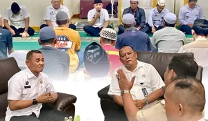 Kalapas Padangsidimpuan Dampingi Kabid Pelayanan dan Pembinaan dalam Safari Ramadhan