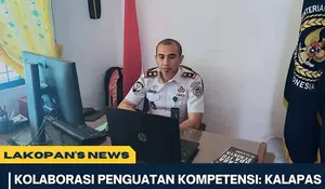 Kolaborasi Penguatan Kompetensi, Kalapas Kotanopan Hadiri Pembukaan Latsar CPNS Batch IV