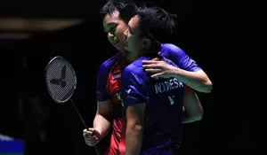 Tembus Final Kejuaraan Dunia ke-4, Hendra/Ahsan Sedih Kalahkan Teman Dekat