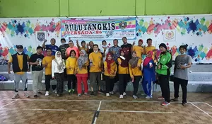 Jalin Silaturahmi Anggota, Persada 86 Gelar Turnamen Bulu Tangkis