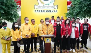 Wow, Airlangga Sebut Golkar-PSI Sedang PDKT
