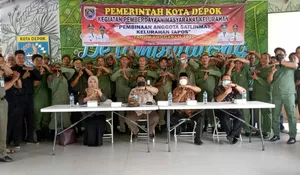 Maksimalkan Kinerja, Satlinmas Kelurahan Tapos Kota Depok Segera Di-cover BPJS Ketenagakerjaan