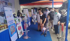 Konsisten Majukan UMKM, BRI Kembali Adakan Bazaar Klaster Mantriku di Pondok Labu