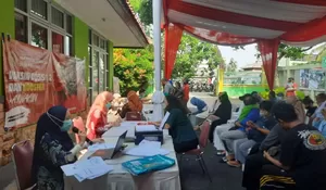 BIN Gelar Vaksinasi di Puskesmas Depok Jaya, Ini Jumlah Sasarannya