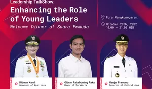 Gibran, Ganjar dan Ridwan Kamil akan mengisi kegiatan Y20 di Solo