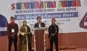 Saat Masyarakat Bima Dompu adakan Silaturahmi Akbar di Depok : Dihadiri Pejabat dan Wakil Rakyat Bima Hingga Kenalkan Busana Rimpu