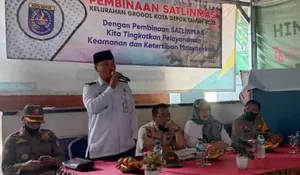 Puluhan Satlinmas Grogol Depok Dapat Pembinaan