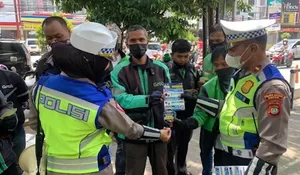 22 Pengendara Terjaring Operasi Zebra di Depok