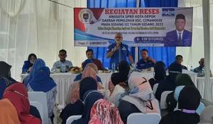 Edi Sitorus Jembatani Asa Warga Cimanggis Depok