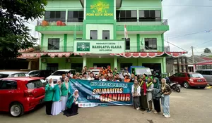NU Depok Peduli Bantu Korban Cianjur, Kirim Logistik Sampai Trauma Healing