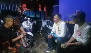 Jenguk Wartawan Radar Cianjur