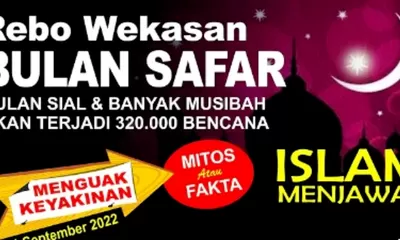 Menyambut Rebo Wekasan 2022, Apa Saja yang Harus Kita Persiapkan?