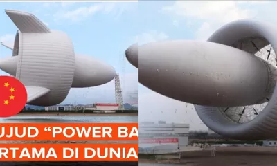 Sawes S2000, Power Bank Raksasa di Langit Cina yang Bisa Aliri Listrik 1500 Rumah