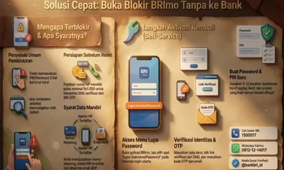 Cara Buka Blokir BRImo Karena Salah PIN 3 Kali - Solusi Tanpa ke Bank