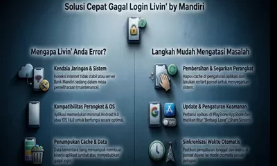 Livin Mandiri Kalian Macet di Logo? Tenang, Ini Obatnya