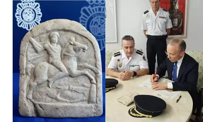 Prasasti Romawi Berusia 2.000 Tahun yang Dicuri dari Bulgaria Ditemukan di Spanyol