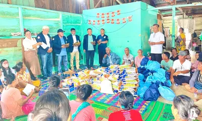 Perkumpulan Toga Aritonang, Tradisi Batak Menguatkan Jiwa Korban Bencana