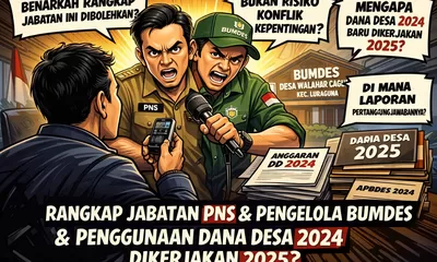 Anggaran BUMDes 2024 Direalisasikan 2025, Ketua Berstatus PNS: Dugaan Pelanggaran Tata Kelola Mencuat.