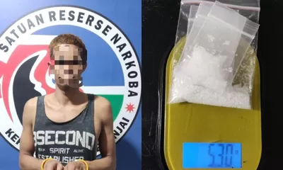 Komitmen Polres Sinjai Berantas Narkotika, Seorang Pria Ditangkap dengan BB 5.30 Gram.