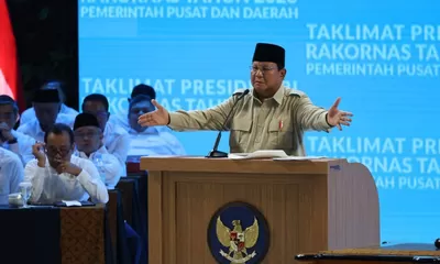 Bupati Nias Utara Bersama Ketua DPRD Hadiri Rakornas Pemerintah Pusat dan Daerah 2026