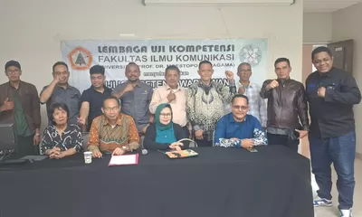9 Wartawan Kompeten, UKW Fikom Moestopo Sukses Digelar